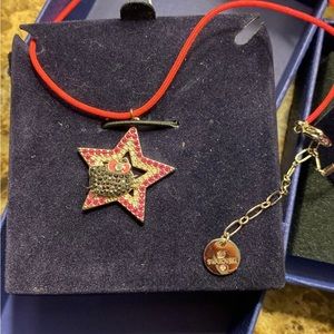 Swarovski hello kitty necklace